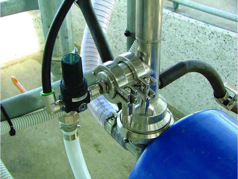 milk recovery systems